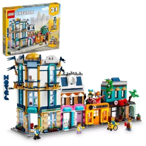 LEGO Creator Main Street 3-in-1 Building Toy Set 31141