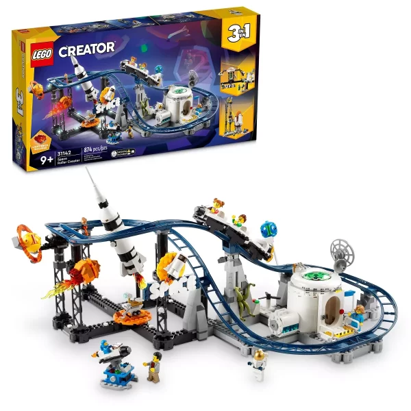 LEGO Creator Space Roller Coaster Building Toy Set 31142