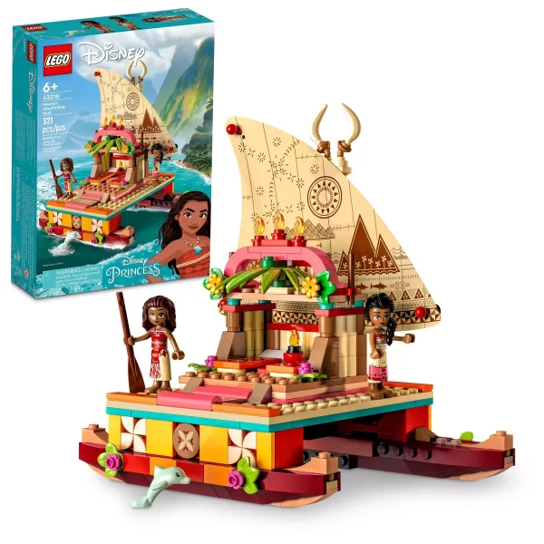 LEGO Disney Princess Moana's Wayfinding Boat Toy 43210