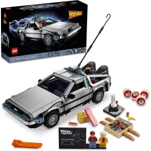 LEGO Icons Back to the Future Time Machine Car Set 10300