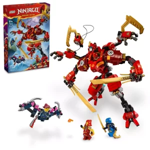 LEGO NINJAGO Kai’s Ninja Climber Mech Ninja Gift Toy Set 71812