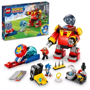 LEGO Sonic the Hedgehog Sonic vs. Dr. Eggman's Death Egg Robot Toy 76993