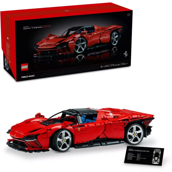 LEGO Technic Ferrari Daytona SP3 Model Race Car Set 42143