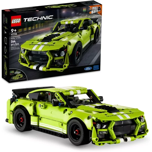 LEGO Technic Ford Mustang Shelby GT500 AR Race Car Toy 42138